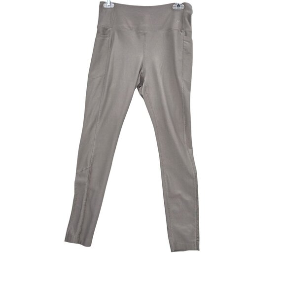 Mondetta Performance Luxury Womens Taupe Leggings - Picture 1 of 7